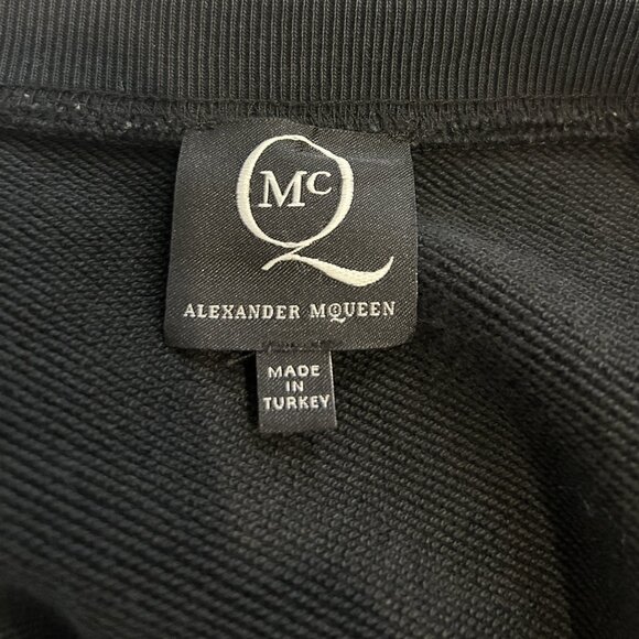 Alexander McQueen Sweatshirt Tee Black size large - Picture 3 of 5